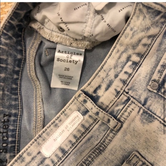 NWT Articles of Society Suzy Release Hem Jeans - Picture 8 of 11